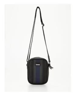 Ted Baker Webbing Mini Flight Bag - Black, Men