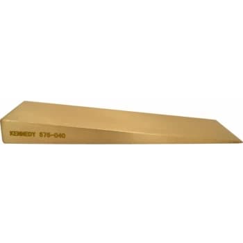 180X32X13MM Spark Resistant Wedge Be-Cu - Kennedy