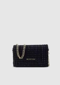 Valentino Bags Womens Edemame Tweed Shoulder Bag In Blue/Multi