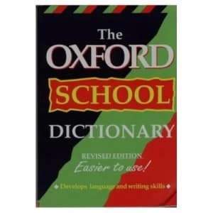 The Oxford School Dictionary Paperback