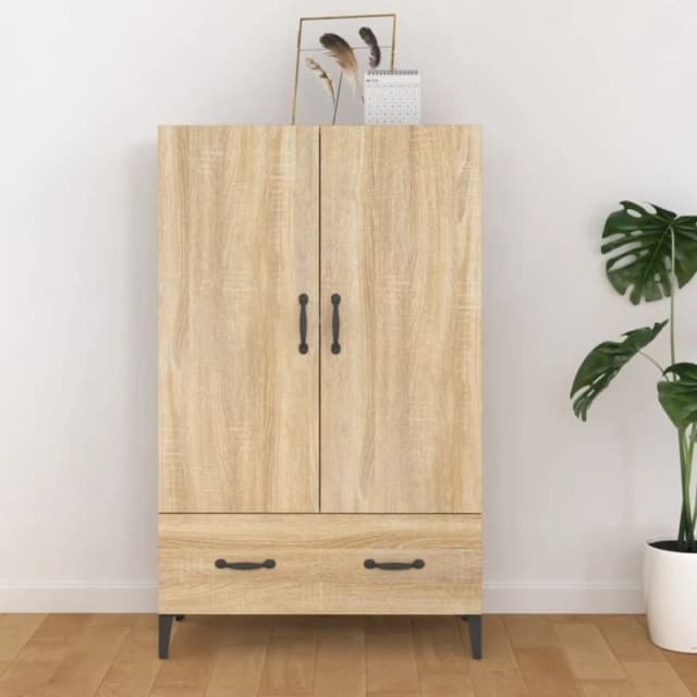VIDAXL Highboard Sonoma Oak 70x31x115cm Engineered Wood vidaXL 8720286972922