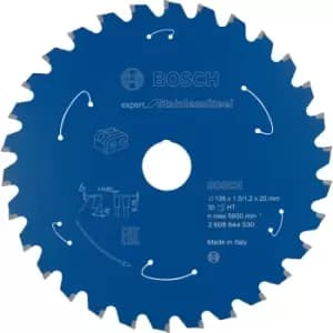 Bosch Expert Cordless Circular Saw Blade for Stainless Steel 136mm 30T 20mm