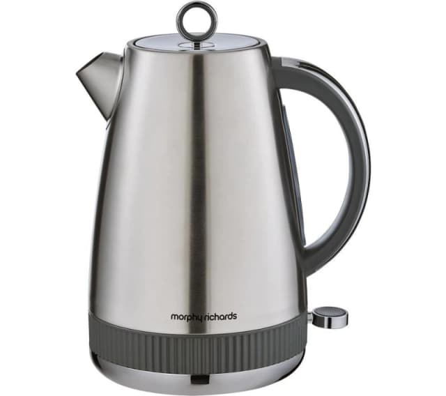 Morphy Richards Mexborough Jug Kettle - Grey, Silver/Grey 5056765401533