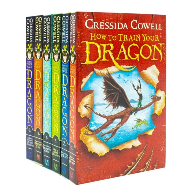 How To Train Your Dragon 6 Book Collection by Cressida Cowell Cressida Cowell Books