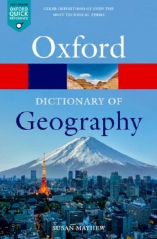 A Dictionary of Geography. Paperback. By Susan Mayhew Books