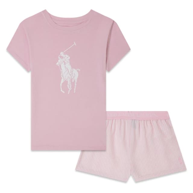 Polo Ralph Lauren Lounge Set Junior Girls Carmel Pink female 10Y (M)