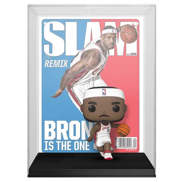 Funko Pop! NBA Cleveland Cavaliers X Slam Magazine Lebron James Figure, Multi