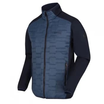 Regatta Clumber Full ZipHybrid Bafflel Jacket - DkDenim/Navy