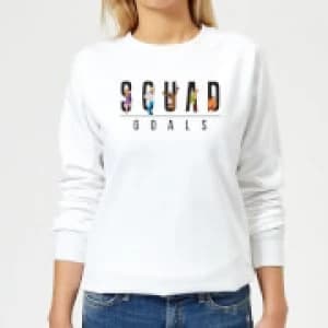 Scooby Doo Squad Goals Womens Sweatshirt - White - L
