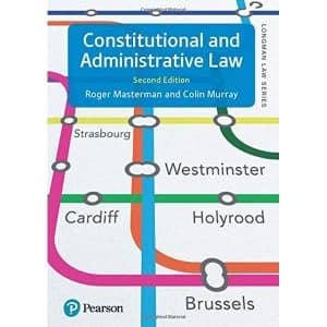 Constitutional and Administrative Law Paperback / softback 2018