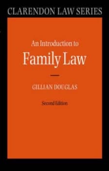 An Introduction to Family Law by Gillian Douglas Book