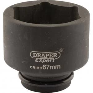 Draper Expert 3/4" Drive Hexagon Impact Socket Metric 3/4" 67mm