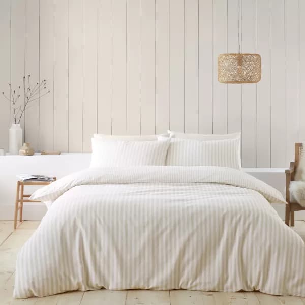 CL Brushed Stripe Duvet Set