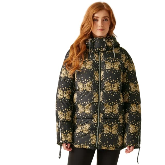 Womens down jacket Regatta Christian Lacroix Gallician Vert Female 38