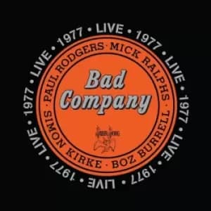 Live 1977 by Bad Company Vinyl Album