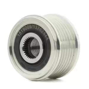 RIDEX Freewheel Clutch with cap 1390F0086 Freewheel Clutch Alternator,Flexible Coupling Sleeve RENAULT,NISSAN,DACIA,CLIO II (BB0/1/2_, CB0/1/2_)