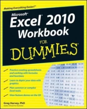 Excel 2010 Workbook for Dummies by Greg Harvey Paperback