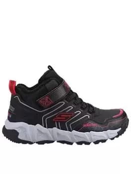 Skechers Velocitrek Trainer, Black, Size 13.5 Younger