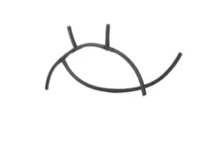 DR.MOTOR AUTOMOTIVE Hose, fuel overflow OPEL DRM15012R