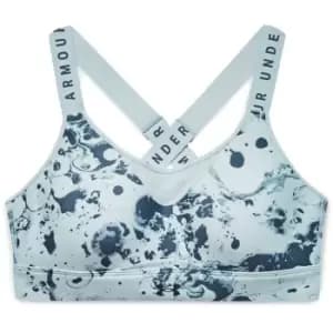 Under Armour Infinity Print Bra Womens - Blue