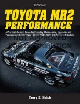 Toyota Mr2 Performance by Terry E. Heick Book