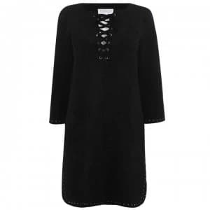 Velvet Faux Dress - Black