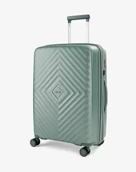Rock Luggage Infinity KZ29206 8 Wheel Hardshell Medium Green Suitcase
