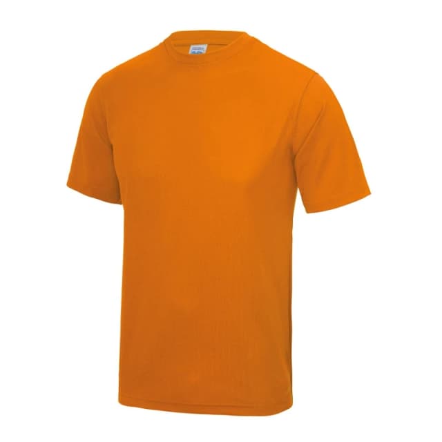 AWDis AWDis Men Just Cool Performance Plain T-Shirt in Pale Orange Size: X-Small Pale Orange XS Male 5055805331014