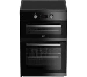 BEKO BDI6C65K 60cm Electric Cooker - Black & Silver