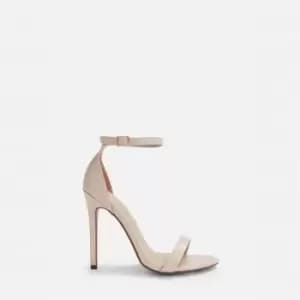 Missguided Basic Barely Heeled Sandals - Nude