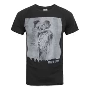 Junk Food Mens Need A Lift Star Wars T-Shirt (S) (Black)