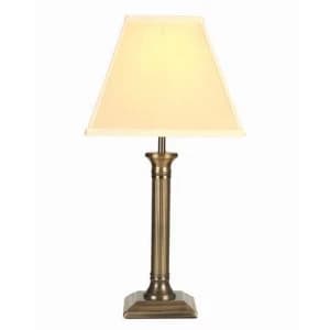 Village At Home Nelson Table Lamp - Brass