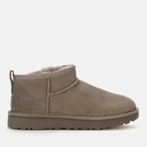 UGG Womens Ultra Mini Sheepskin Boots - Grey - UK 7