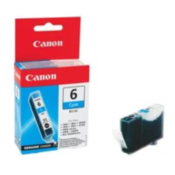 Canon BCI6C Cyan Standard Capacity Ink Cartridge 13ml - 4706A002 CABCI6C