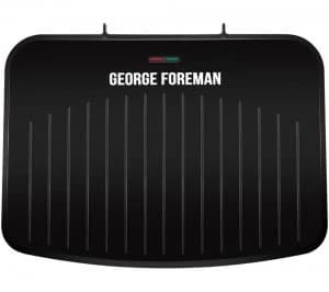 GEORGE FOREMAN 25820 Large Fit Grill - Black