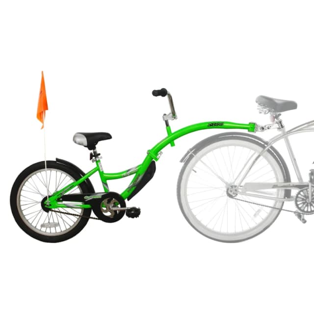 Weeride WeeRide Co Pilot Tagalong Trailer Child Baby Bike Green unisex One Size