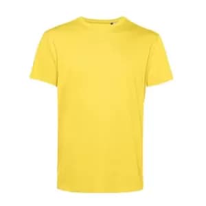 B&C Mens Organic E150 T-Shirt (S) (Yellow Fizz)