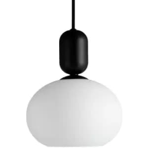Nordlux Notti Dome Pendant Ceiling Light Black, E27