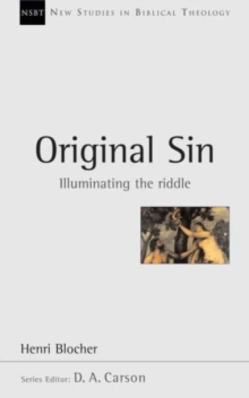 Original Sin. Paperback. By Henri Blocher Books
