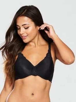 Triumph Amourette 300 Minimiser Bra - Black, Size 38, Women
