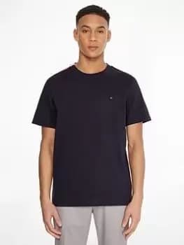 Tommy Hilfiger RWB Stripe T-Shirt - Desert Sky Navy, Desert Sky Navy, Size L, Men