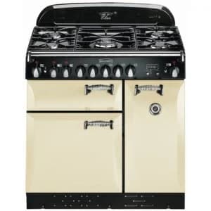 Rangemaster ELAS90DFFCR ELAN 90cm Dual Fuel Range Cooker