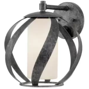 Quintiesse Quoizel Blacksmith Wall Lamp Old Black, IP44
