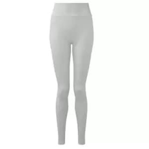 TriDri Womens/Ladies Melange Sculpted Seamless 3D Leggings (L) (Cool Grey)