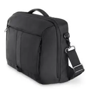 Belkin F8N903 Active Pro Commuter Messenger Bag for 15.6" Laptop with Reflective Strip Security Pocket and Waterproof Base Black