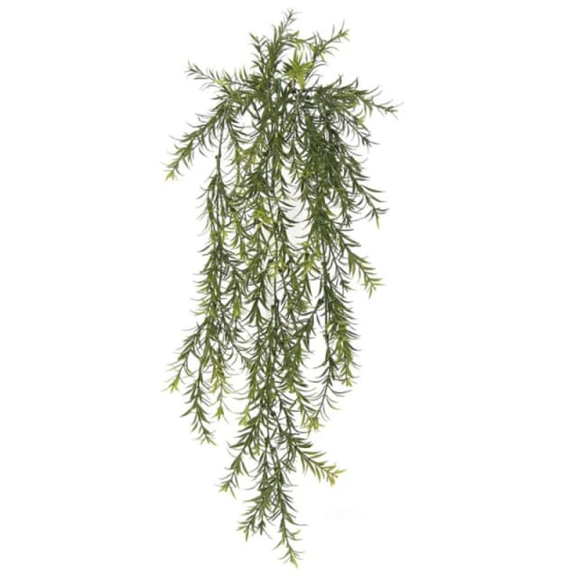 N/A Hanging UV and Fire Resistant Artificial Spider Fern Plant 78cm