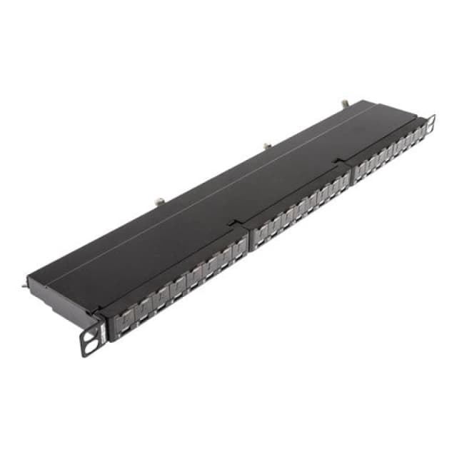 Cablenet Cablenet 24 Port Cat6a FTP 0.5u PCB Patch Panel 72-3748