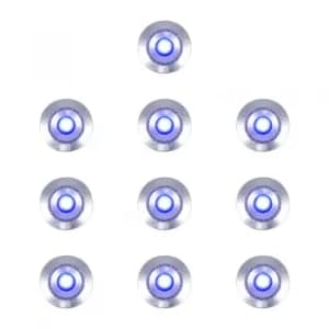 3m Extension with a Pack of 10 x 15mm Blue Decking Lights