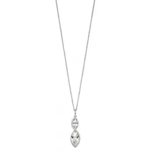 Twist Navette Clear Crystal Pendant P4801C