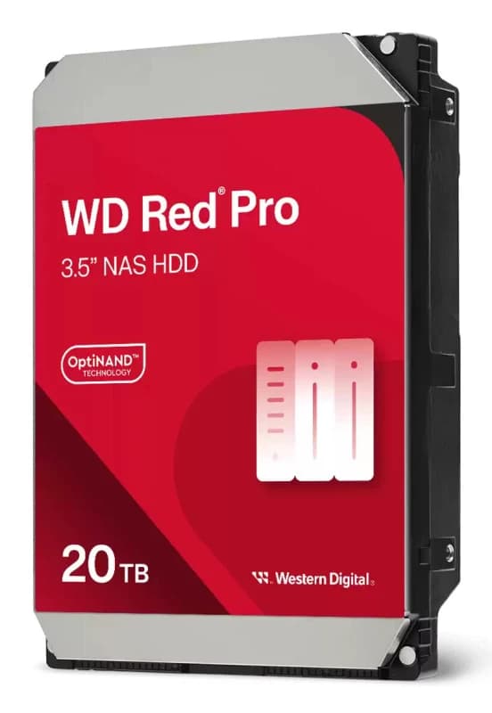 Western Digital Western Digital Red Pro WD202KFGX internal hard drive 20 TB 7200 RPM 512 MB 3.5" Serial ATA III WD202KFGX